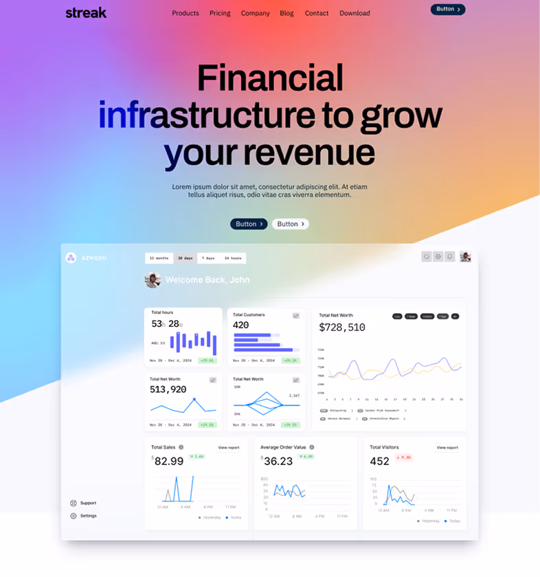 Website built with Modulify